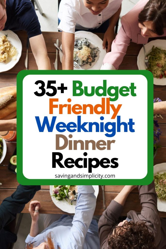 budget weeknight dinner recipes